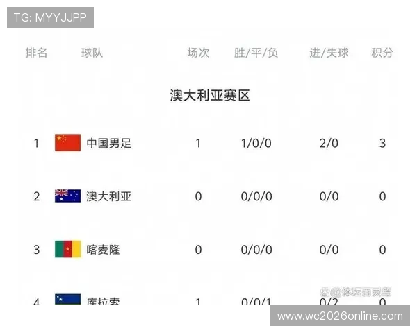 世界杯积分榜揭晓各队争夺激烈前景 谁能笑到最后引人关注